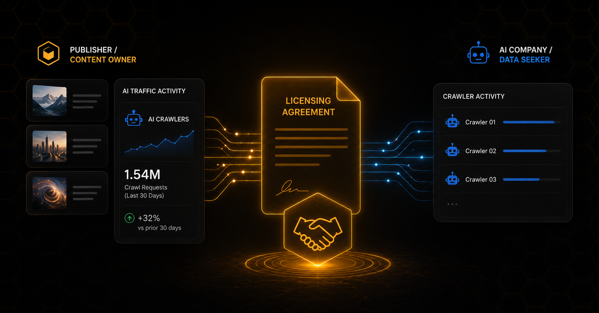 What Your AI Traffic Data Is Worth in a Licensing Negotiation